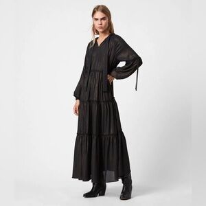 NWT AllSaints Eimear maxi dress